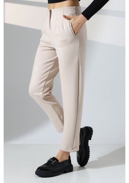 Kadın Pensli Süet Pantolon/havuç Paça Yumuşak Dokulu Pantolon fiyatları