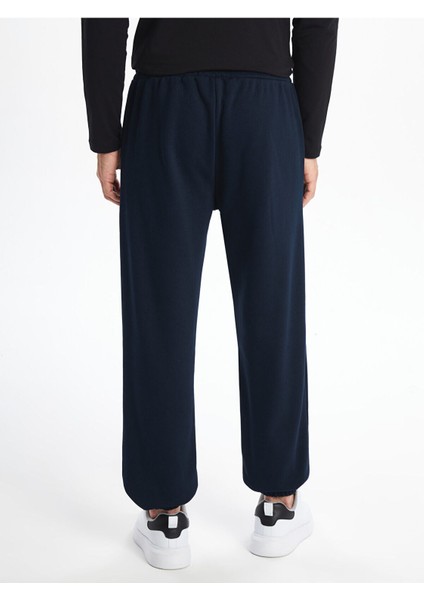 Lacivert Rahat Kalıp Erkek Kalın Eşofman Altı fırsatları