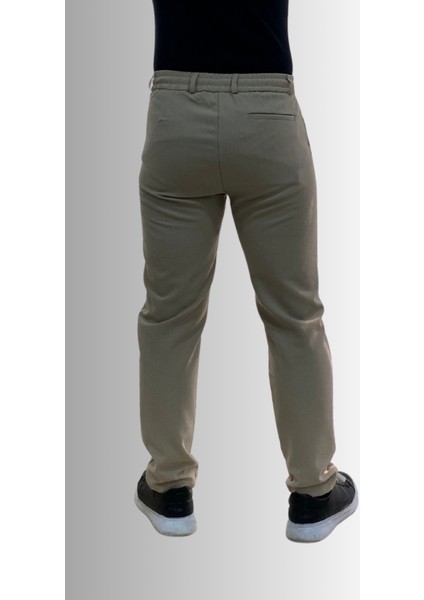 Jagger Erkek Pantolon Likralı Bağcık Detaylı Klasik Erkek Jogger Kumaş Pantolon modelleri