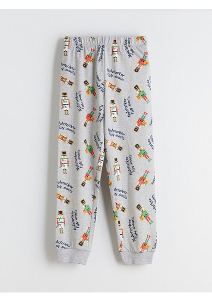 Peak Yeni Sezon Bisiklet Yaka Baskılı Erkek Çocuk Pijama Takım indirimleri