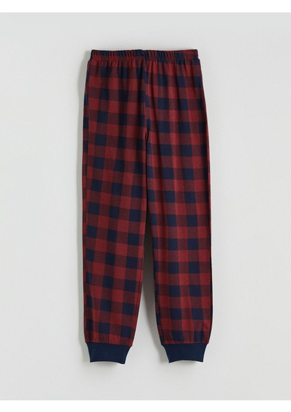 Yeni Sezon Bisiklet Yaka Erkek Çocuk Pijama Takımı indirimleri