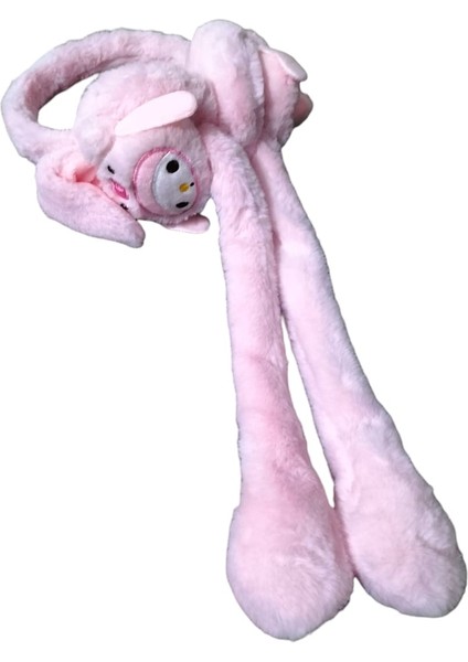 Çocuk Peluş Figürlü Oynar Kulaklı Hareketli Sesli Kışlık Kulaklık