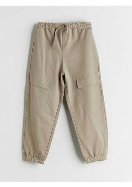 Yeni Sezon Beli Lastikli Erkek Çocuk Jogger Eşofman Altı