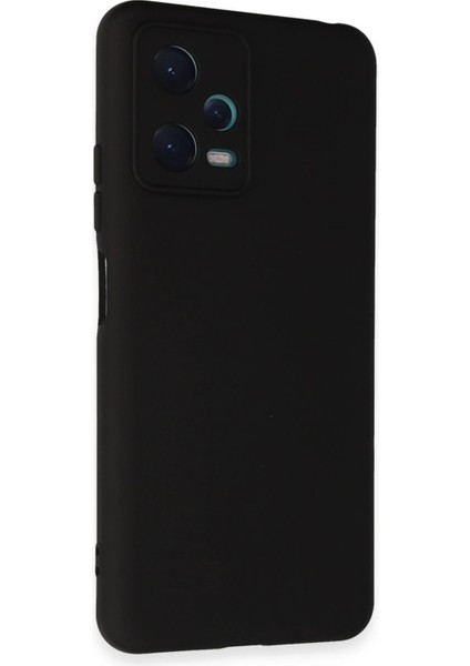 MYT09 Xiaomi Redmi Note 12 5g Kılıf Nano Içi Kadife Silikon - Siyah