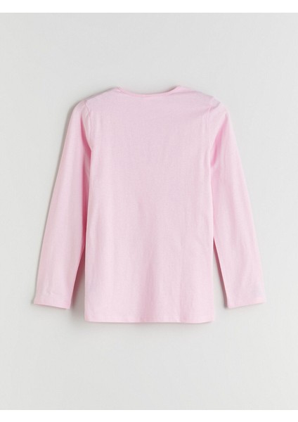 Yeni Sezon Bisiklet Yaka Kiz Cocuk Pijama Takimi - W52649Z4 fırsatları