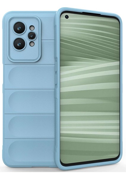 MYT09 Realme Gt2 Pro 5g Kılıf Optimum Silikon - Sky Blue