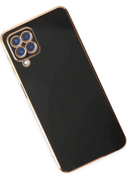 MYT09 Samsung Galaxy A12 Kılıf Volet Silikon - Siyah modelleri