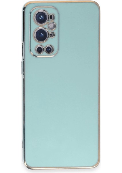 MYT09 One Plus 9 Pro Kılıf Volet Silikon - Açık Yeşil