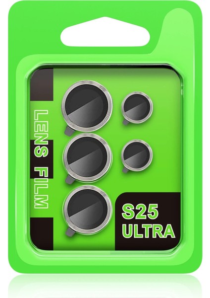 MYT09 Samsung Galaxy S25 Ultra Raze Metal Kamera Lens - Natural Grey