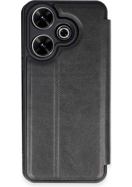 MYT09 Xiaomi Redmi 13 4g Kılıf Flip Cover - Siyah