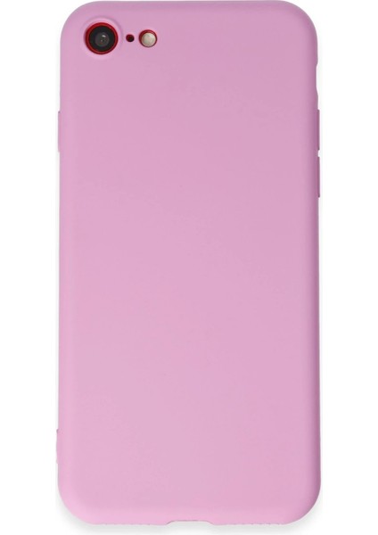 MYT09 iPhone 7 Kılıf First Silikon - Açık Mor