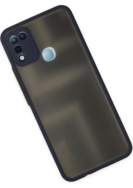 MYT09 Infinix Hot 10 Play Kılıf Montreal Silikon Kapak - Lacivert modelleri