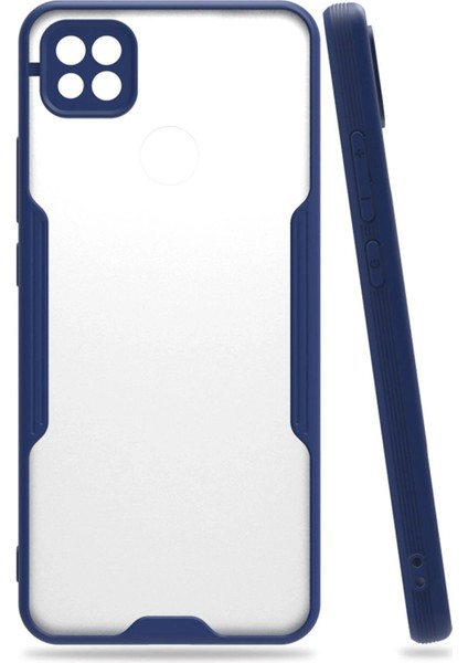 MYT09 Xiaomi Redmi 9c Kılıf Platin Silikon - Lacivert