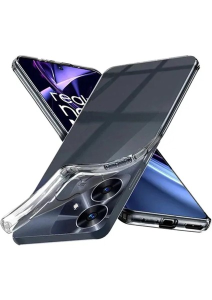 MYT09 Realme Note 60 Kılıf Lüx Şeffaf Silikon