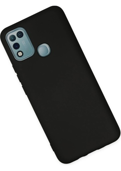 MYT09 Infinix Hot 10 Play Kılıf Nano Içi Kadife Silikon - Siyah modelleri