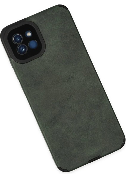 MYT09 Samsung Galaxy A03 Kılıf Loop Deri Silikon - Yeşil modelleri