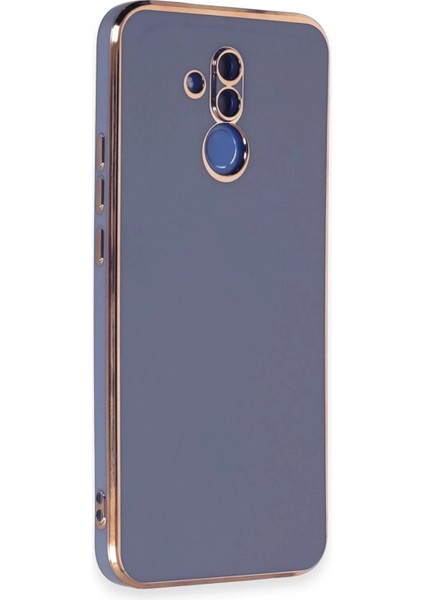 MYT09 Huawei Mate 20 Lite Kılıf Volet Silikon - Mavi fiyatları