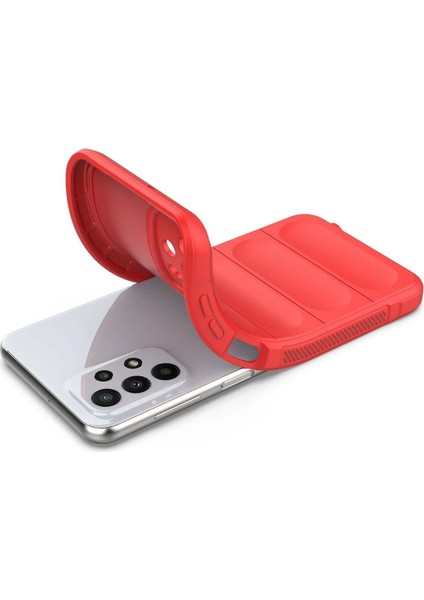 MYT09 Samsung Galaxy A23 4g Kılıf Optimum Silikon - Kırmızı fırsatları