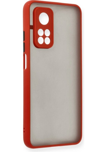 MYT09 Xiaomi Mi 10T Kılıf Montreal Silikon Kapak - Kırmızı fiyatları