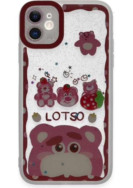 MYT09 iPhone 11 Kılıf Sweet Desenli Silikon Kapak - Pembe