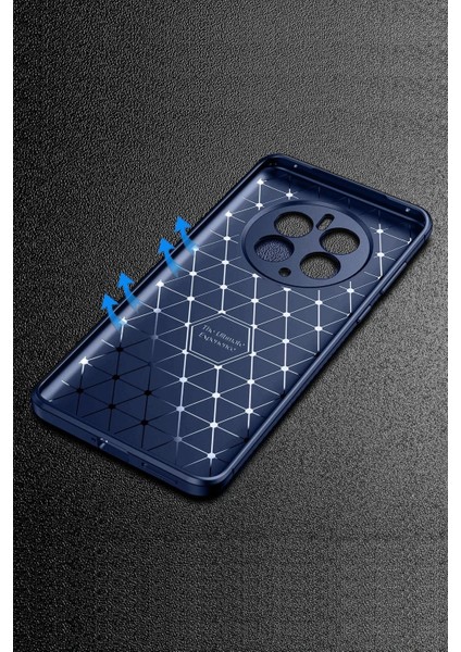 MYT09 Realme 12 Pro Plus Kılıf Auto Focus Karbon Kapak - Lacivert fiyatları