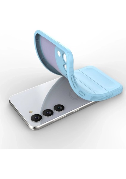 MYT09 Samsung Galaxy S23 Plus Kılıf Optimum Silikon - Sky Blue fırsatları