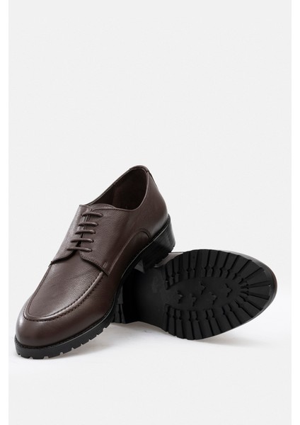 Ayakkabı Kahverengi Hakiki Floater Deri El Yapımı Tırtıklı Yıldız Taban Moc Toe Erkek Ayakkabı fiyatları