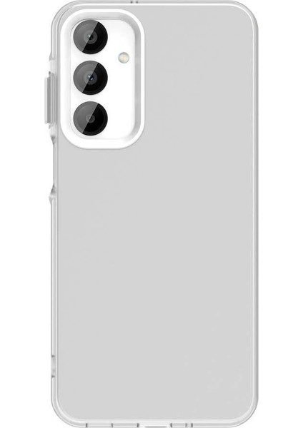 Samsung Galaxy A55 Uyumlu Kılıf Sararmaz Leke Tutmaz Buzlu Mat Renkli Soft Transparan Silikon Kapak