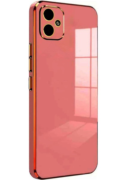 MYT09 Samsung Galaxy A05 Kılıf Volet Silikon - Kırmızı