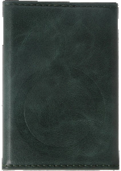 MYT09 Tema Magsafe Deri Kartlık - Yeşil