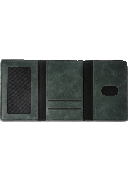 MYT09 Tema Magsafe Deri Kartlık - Yeşil modelleri