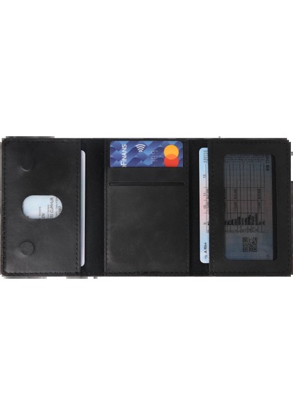 MYT09 Tema Magsafe Deri Kartlık - Yeşil