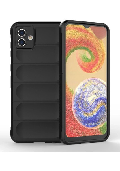 MYT09 Samsung Galaxy A04 Kılıf Optimum Silikon - Siyah