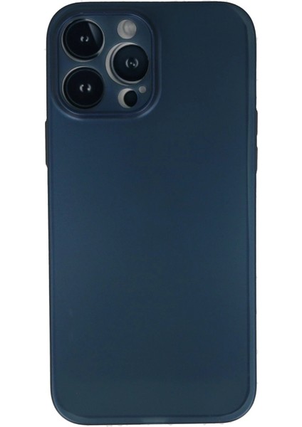 MYT09 iPhone 13 Pro Kılıf Pp Ultra Ince Kapak - Mavi