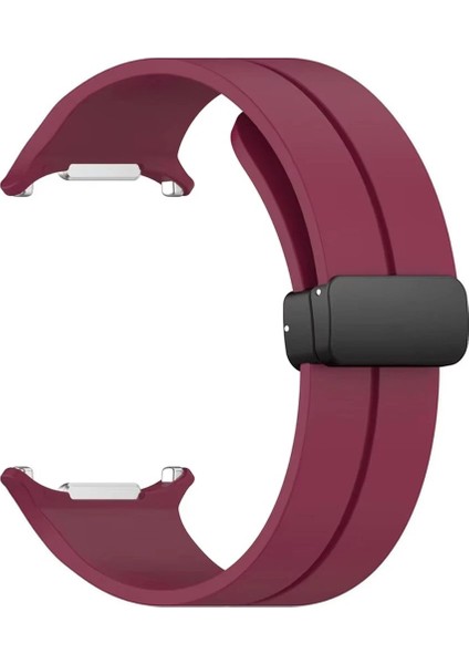 MYT09 Watch 7 Ultra KR418 Tender Silikon Kordon - Bordo