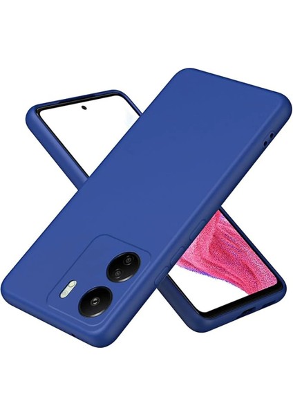 MYT09 Xiaomi Redmi 13C Kılıf First Silikon - Lacivert