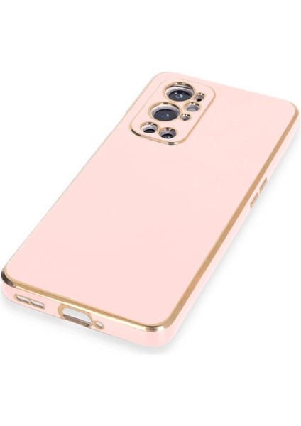 MYT09 One Plus 9 Pro Kılıf Volet Silikon - Pembe fırsatları