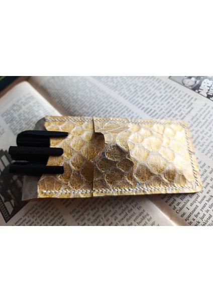 Gerçek Deri Özel Kalemleriniz Için Kalemlik ( 2*3 Kalem Için ) 27 cm \ 6 cm NLU95 modelleri