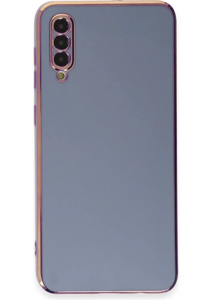 MYT09 Samsung Galaxy A50 Kılıf Volet Silikon - Mavi fiyatları