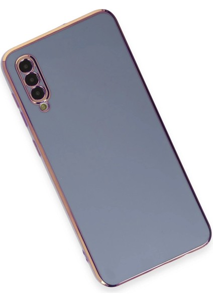 MYT09 Samsung Galaxy A50 Kılıf Volet Silikon - Mavi modelleri