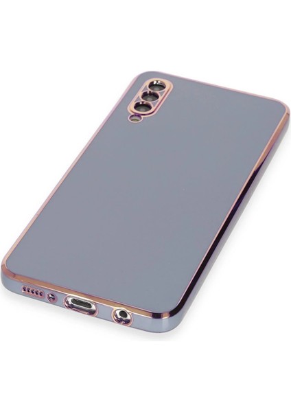 MYT09 Samsung Galaxy A50 Kılıf Volet Silikon - Mavi indirimleri