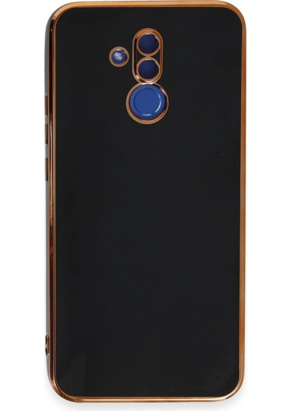 MYT09 Huawei Mate 20 Lite Kılıf Volet Silikon - Siyah