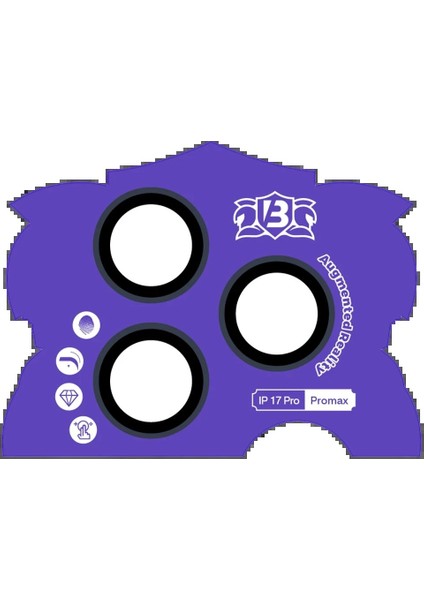 MYT09 Apple iPhone 17 Pro Max Bilvis Titan Kamera Lens - Lacivert fiyatları