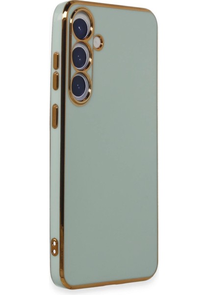 MYT09 Samsung Galaxy S24 Plus Kılıf Volet Silikon - Açık Yeşil fiyatları