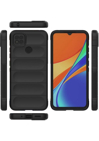 MYT09 Xiaomi Redmi 9c Kılıf Optimum Silikon - Siyah modelleri