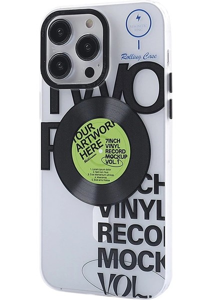 MYT09 iPhone 14 Pro Max Kılıf Apollo Magneticsafe Desenli Kapak - Apollo Şeffaf - 5 fiyatları