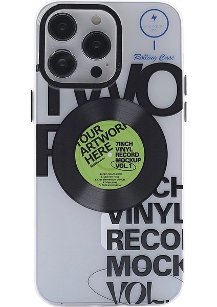 MYT09 iPhone 14 Pro Max Kılıf Apollo Magneticsafe Desenli Kapak - Apollo Şeffaf - 5 modelleri