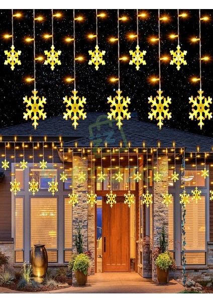 3m 12 Saçaklı 12 Kar Tanesi 8 Fonksiyonlu fırsatları