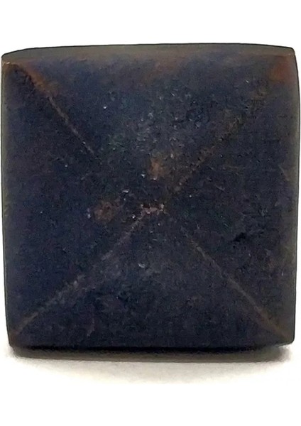 Antika Tarz Dekoratif Pirinç Piramit Kabara - 21 Mm, Oksit