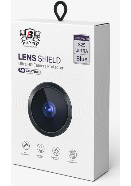MYT09 Samsung Galaxy S25 Ultra Bilvis Titan Kamera Lens - Lacivert fiyatları